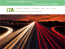 Tablet Screenshot of ita-int.org